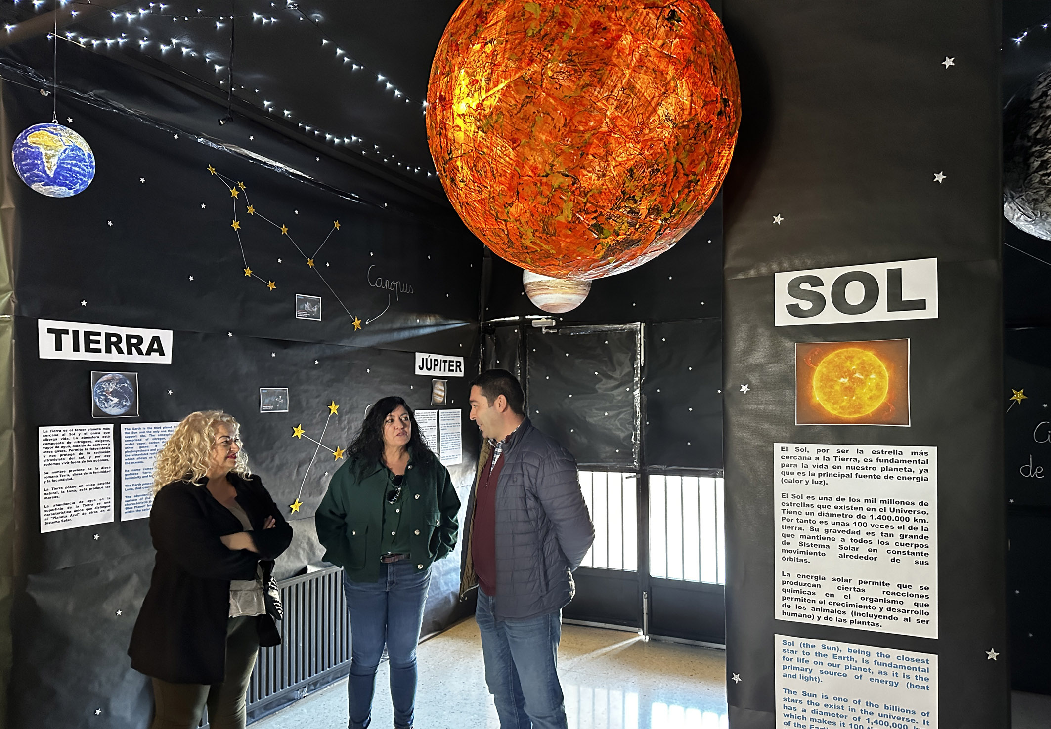 La astronomía protagoniza la III Semana Cultural del colegio Valentín Buendía