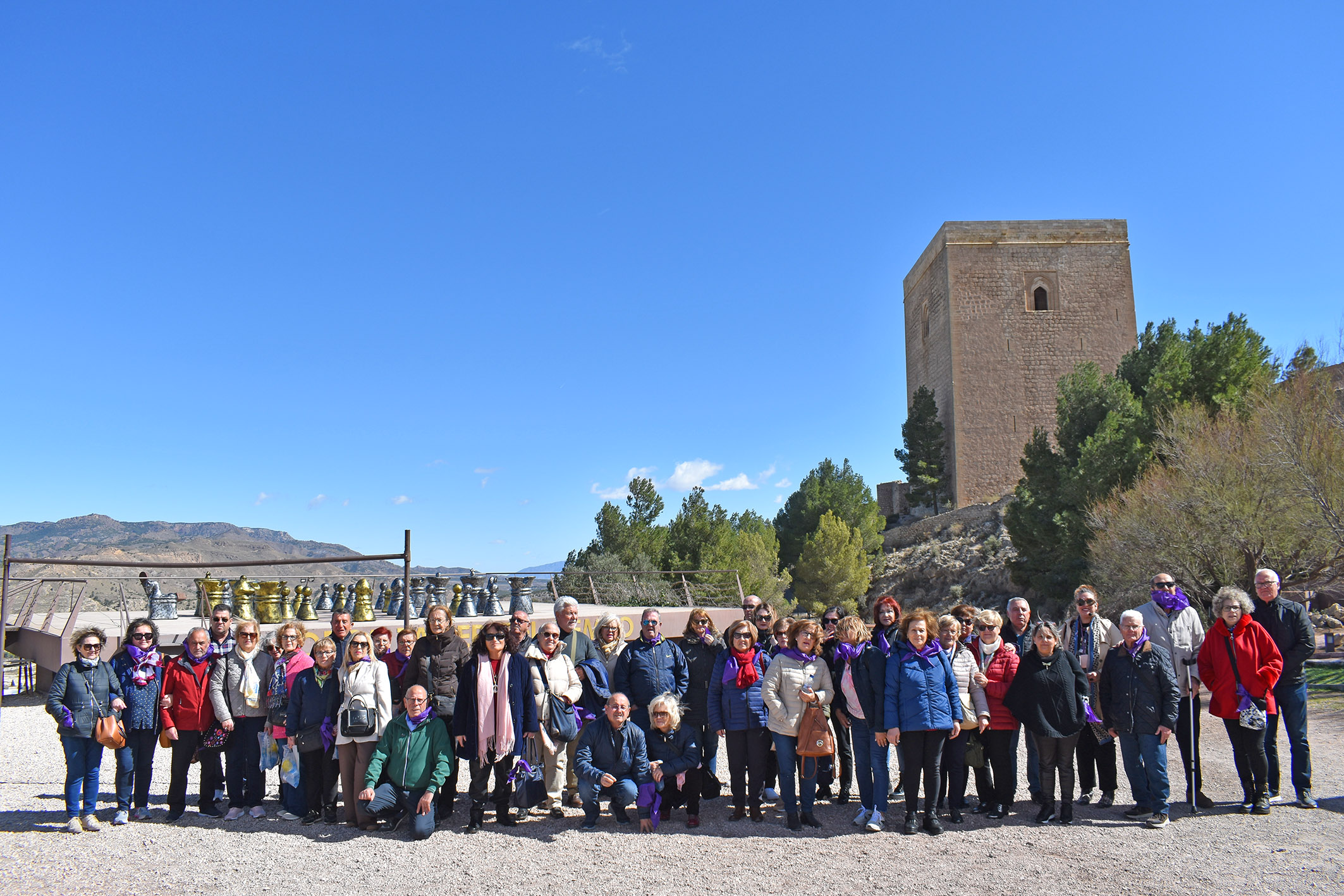 Las Torres de Cotillas abre las actividades del día internacional de la mujer con un viaje de convivencia a Lorca 