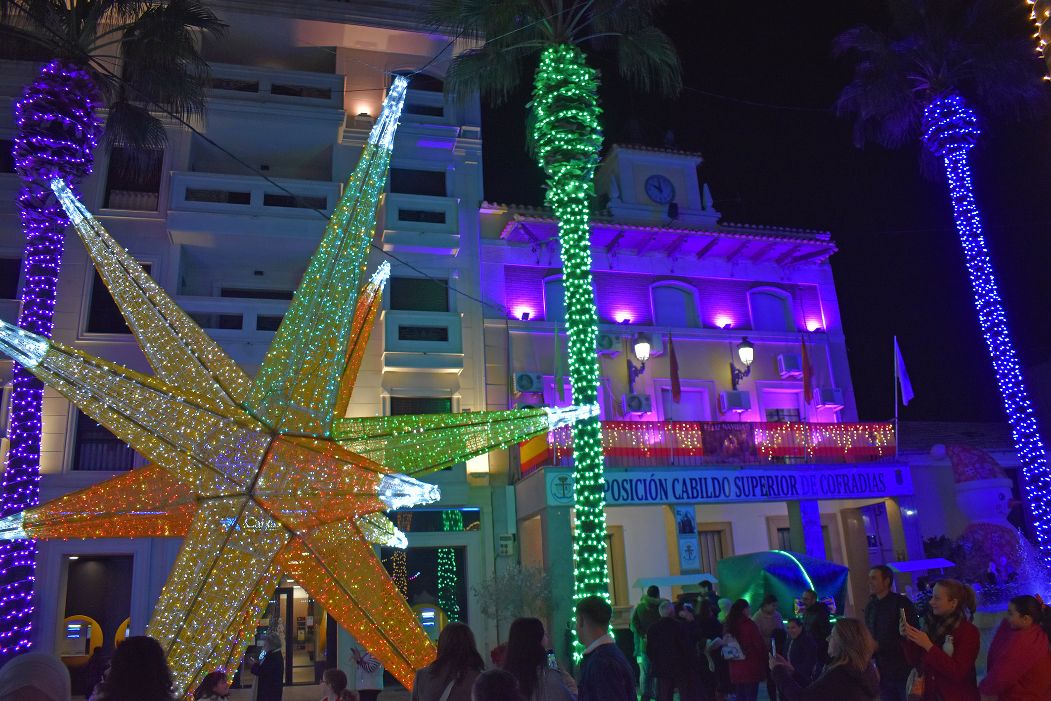 El encendido de luces da el pistoletazo oficial a la Navidad de Las Torres de Cotillas