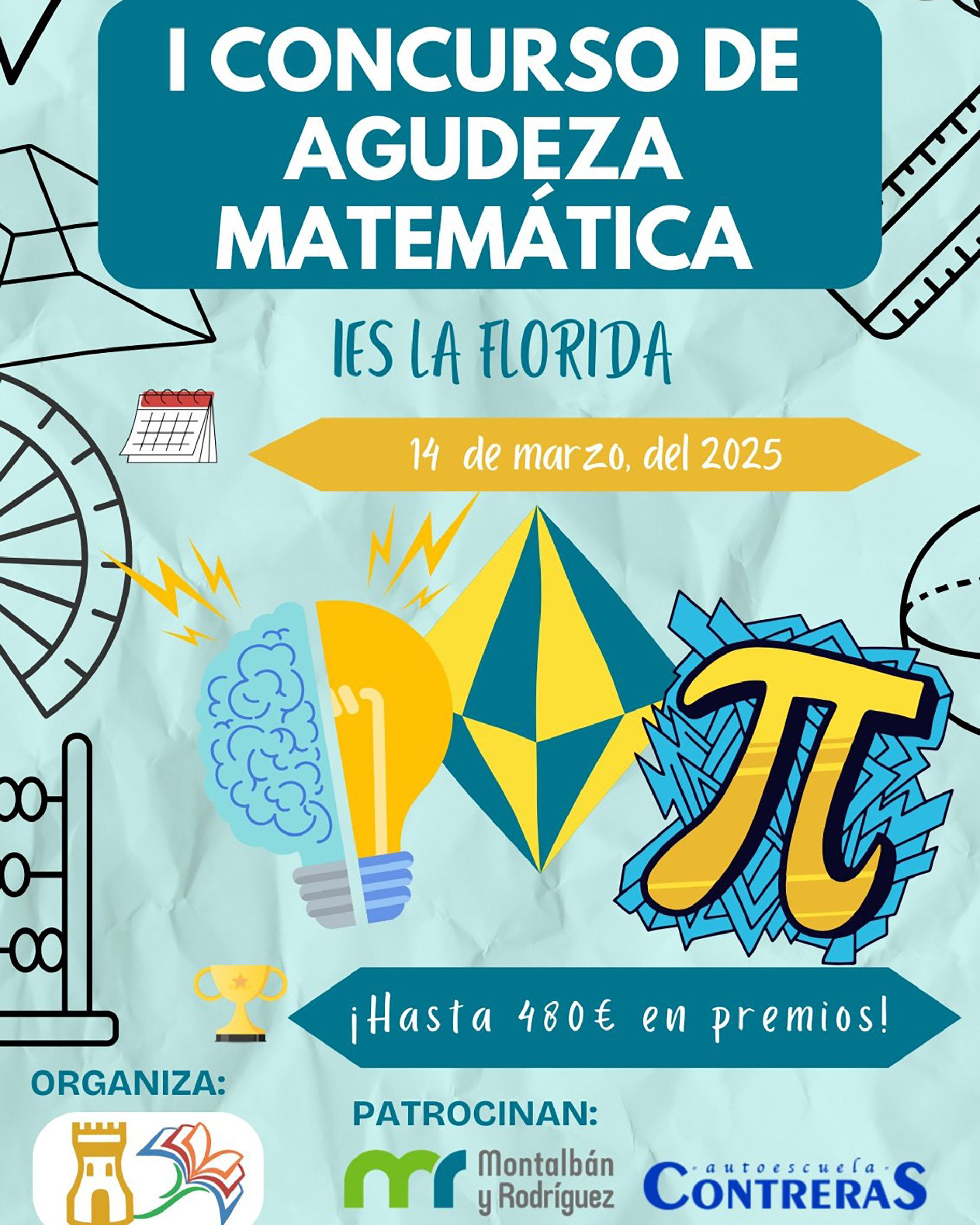 El IES La Florida celebrará su primer concurso escolar de agudeza matemática