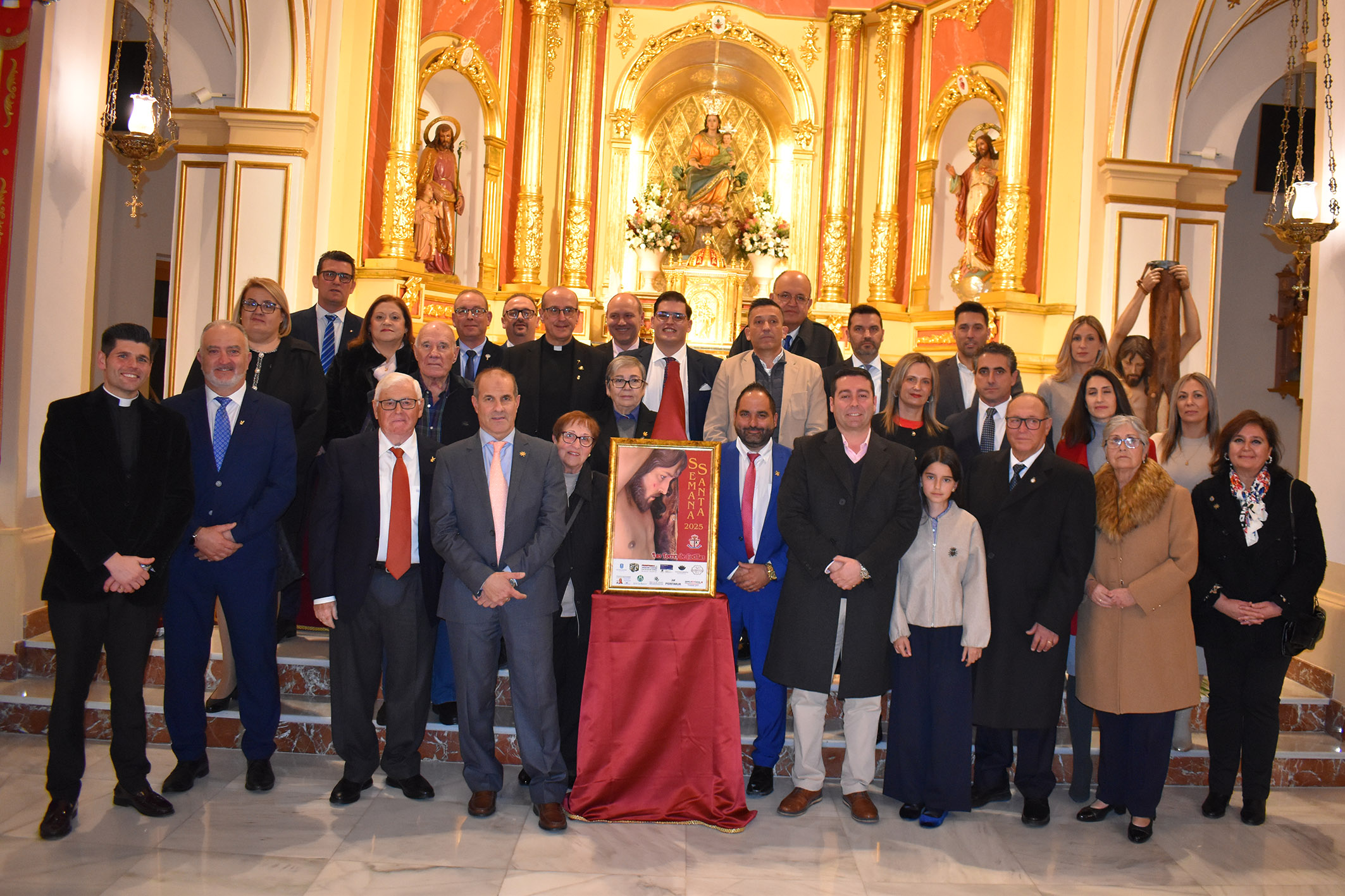 El Santísimo Cristo de la Flagelación protagoniza el cartel de la Semana Santa 2025