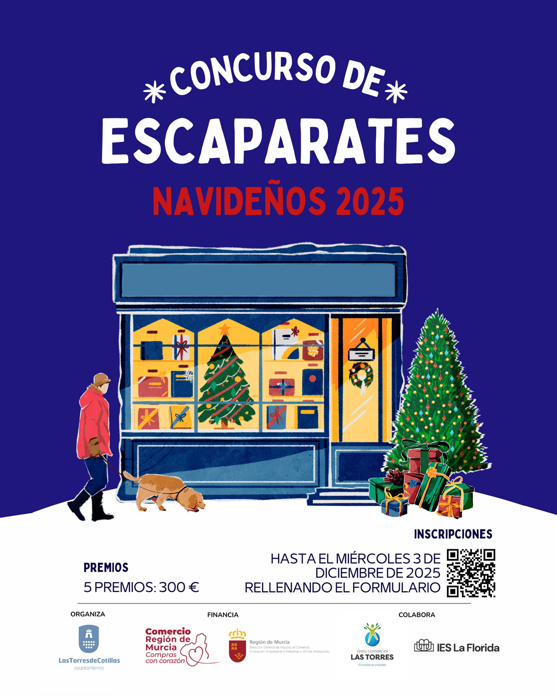 Nueva edición del concurso de escaparates navideños, este año con 1.500 euros en premios