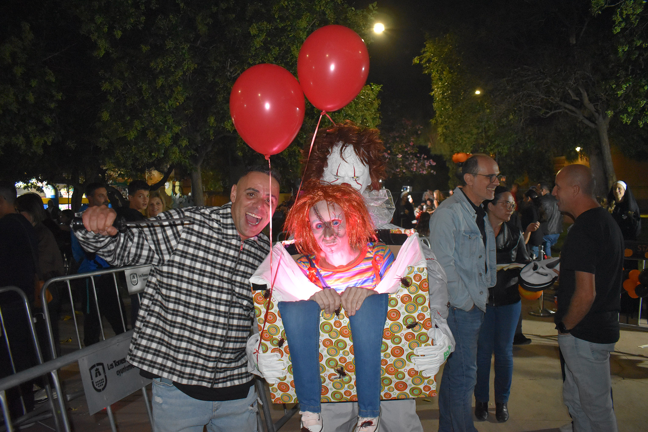 El terror se adueña del parque de Los Pulpites con la gran fiesta de Halloween