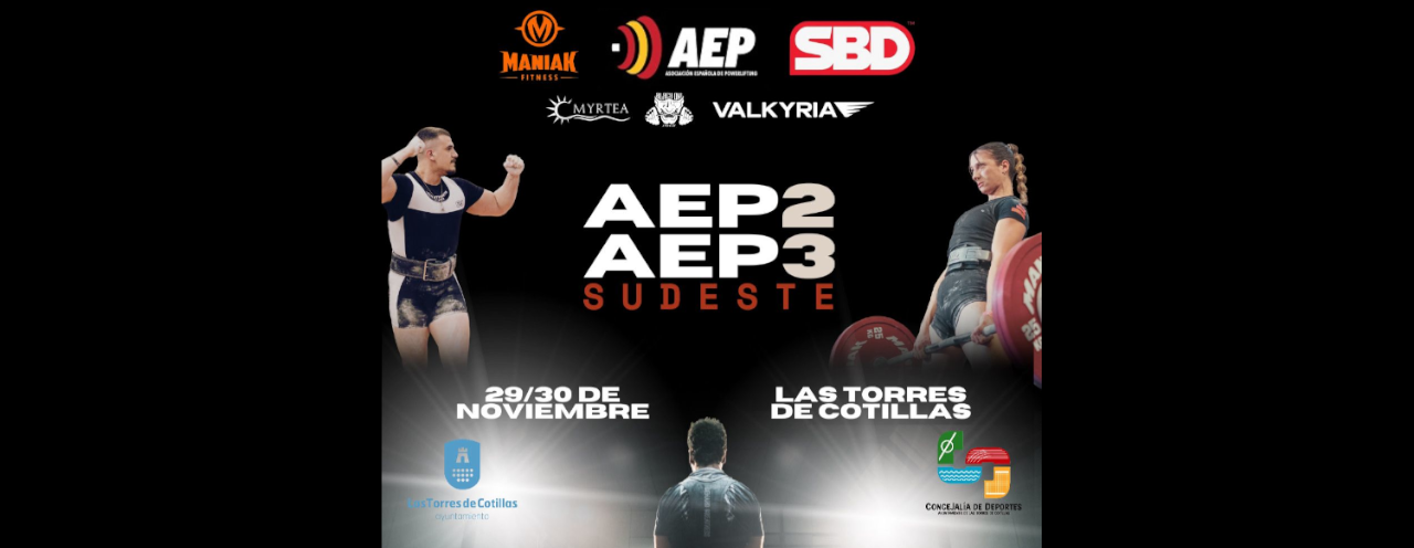 El powerlifting volverá a ser protagonista en Las Torres de Cotillas con dos campeonatos territoriales