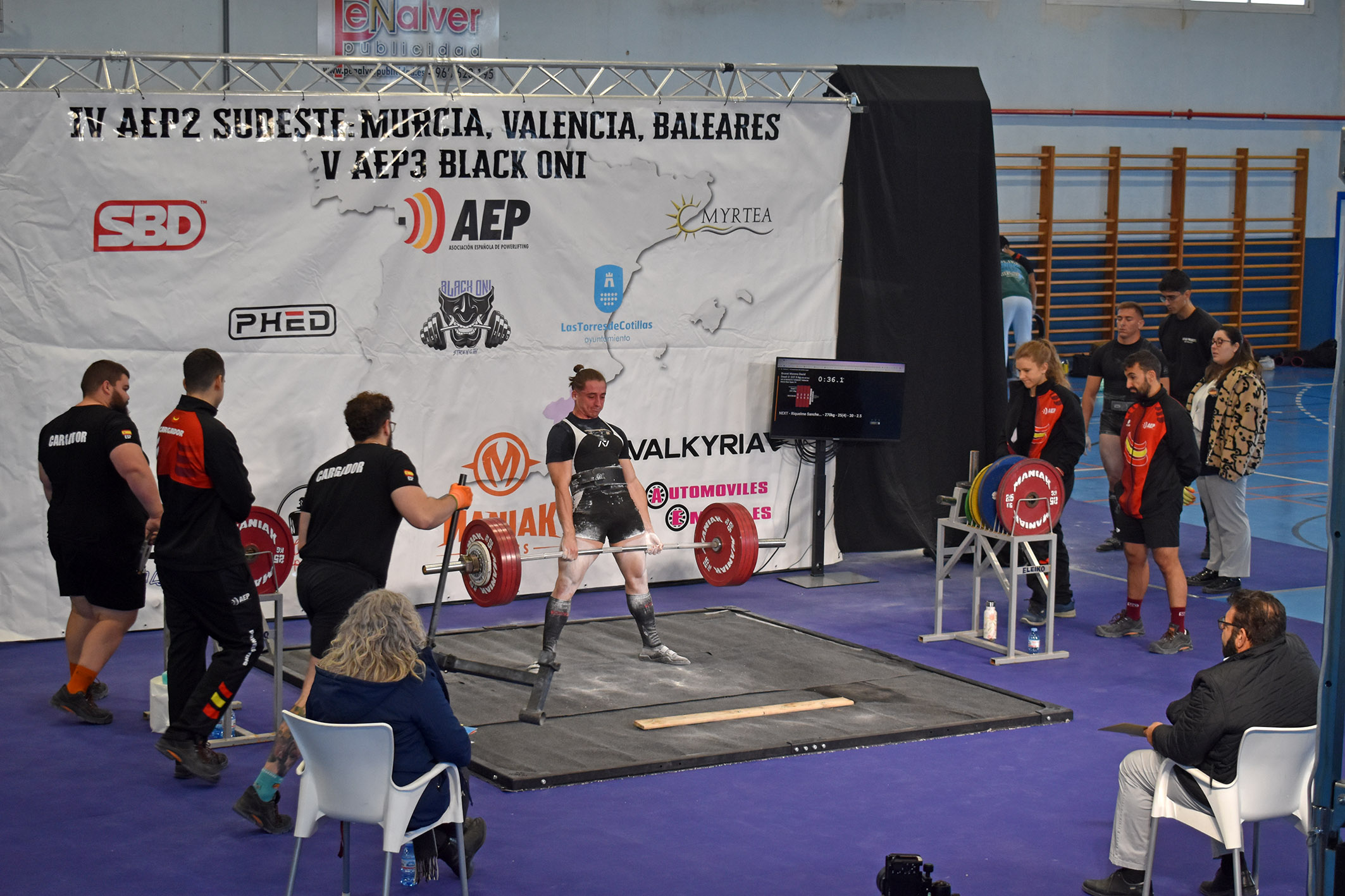 Las Torres de Cotillas se consolida como referente nacional del powerlifting 