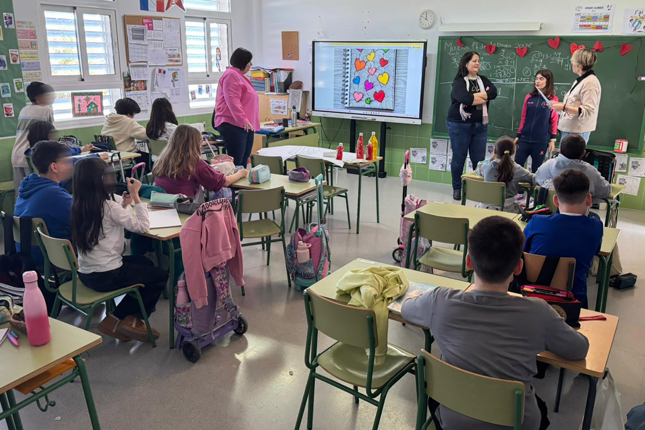 Alumnos del colegio Joaquín Cantero le escriben al alcalde en un ejercicio de redacción de cartas formales