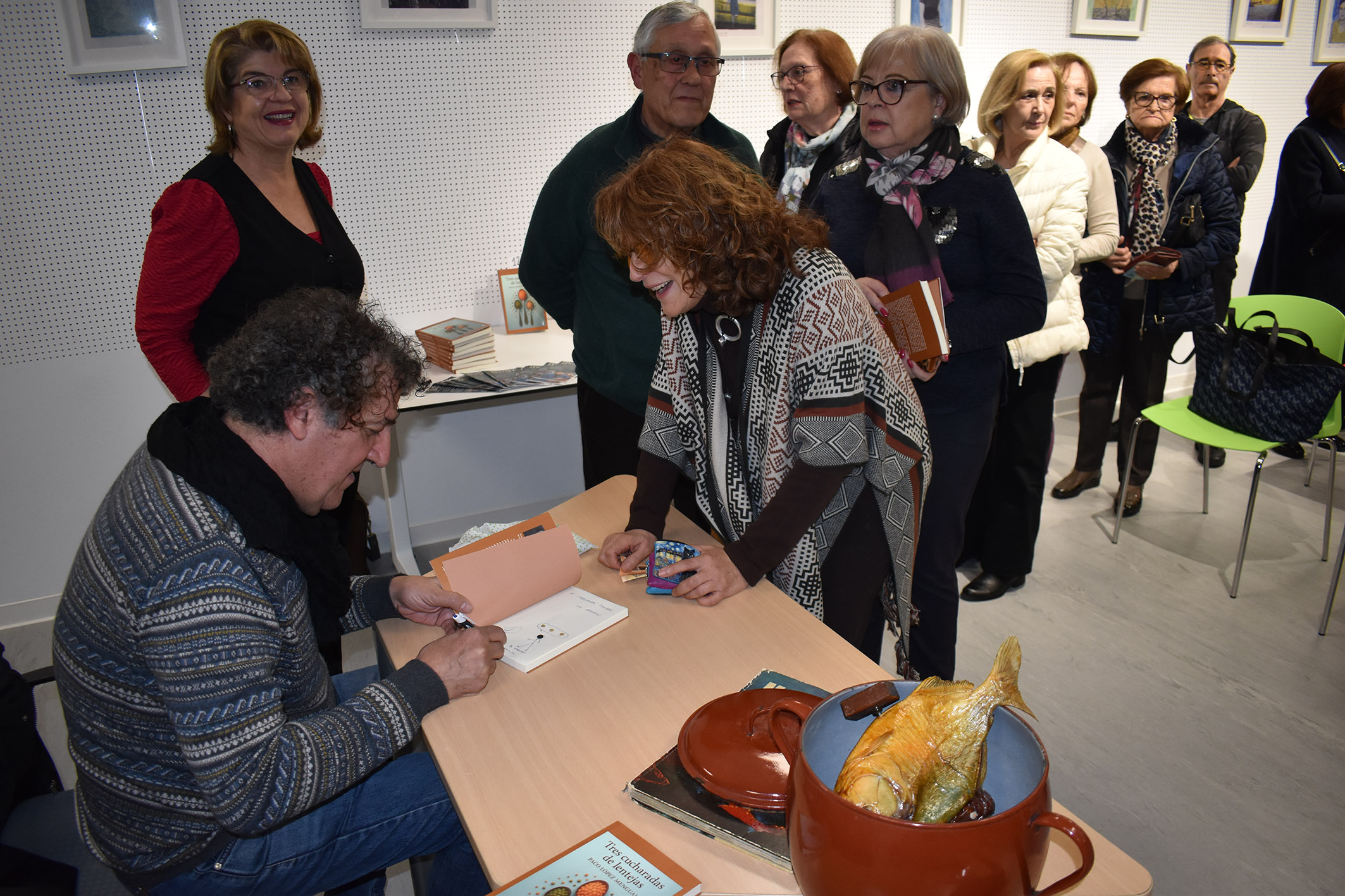 Las “Tres cucharadas de lentejas” del escritor López Mengual llegan a Las Torres de Cotillas