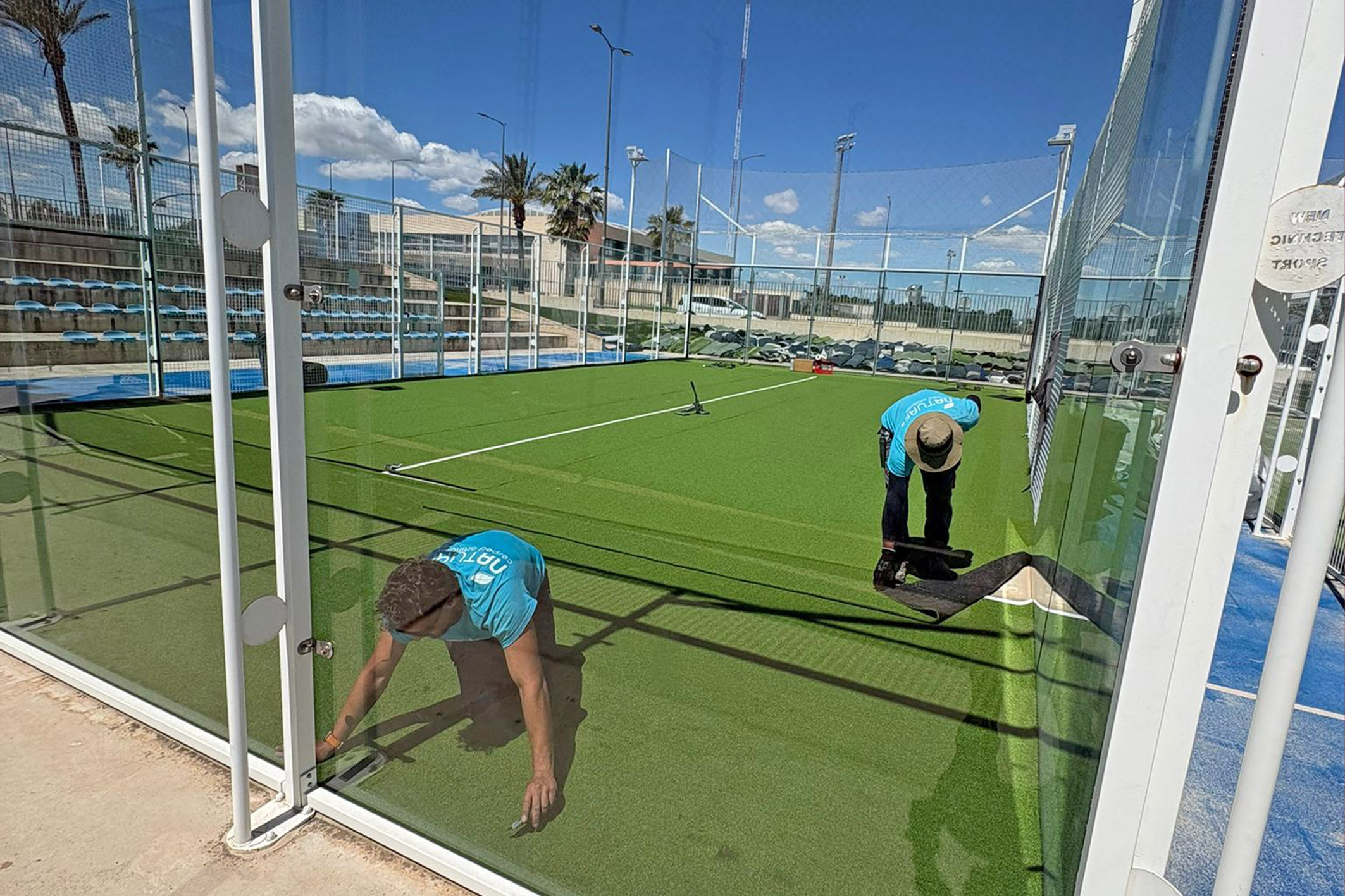 La Concejalía de Deportes desarrolla un plan de mantenimiento de las instalaciones deportivas
