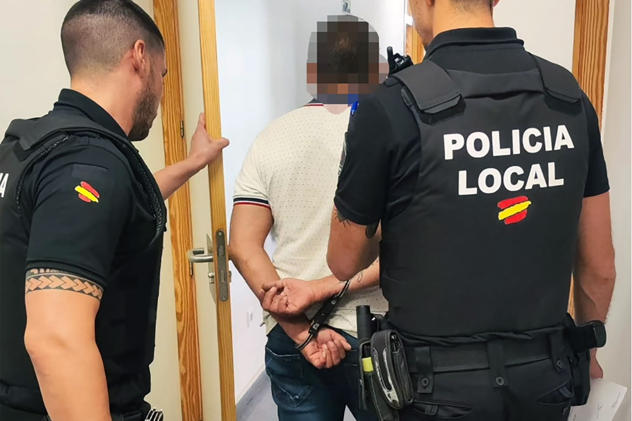 La Policía Local detiene a un hombre por un presunto delito de amenazas graves