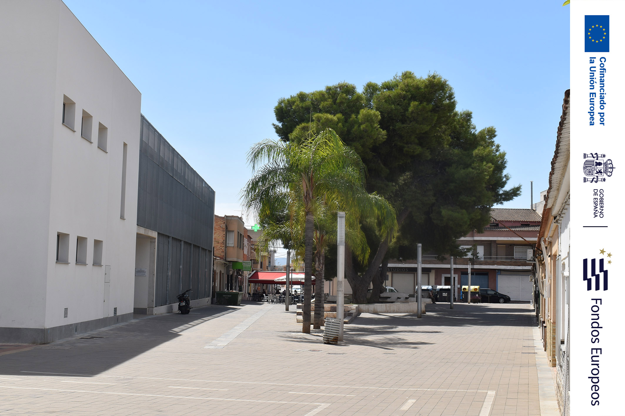 “Las Torres NEB” impulsa la mejora de la plaza Tirso de Molina con una inversión de 100.000 euros