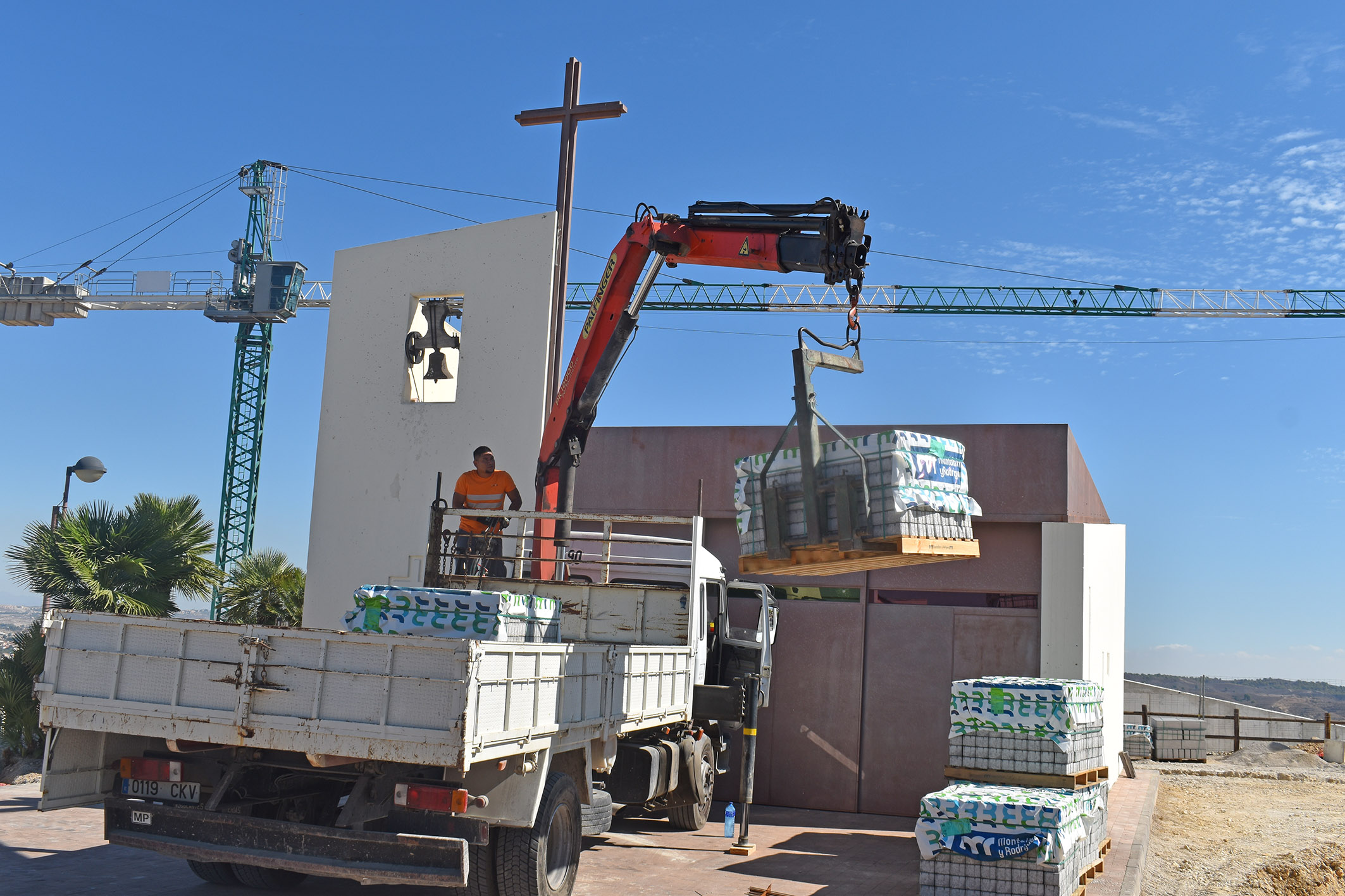 Comienzan las obras de mejora del entorno de la ermita del Coto 