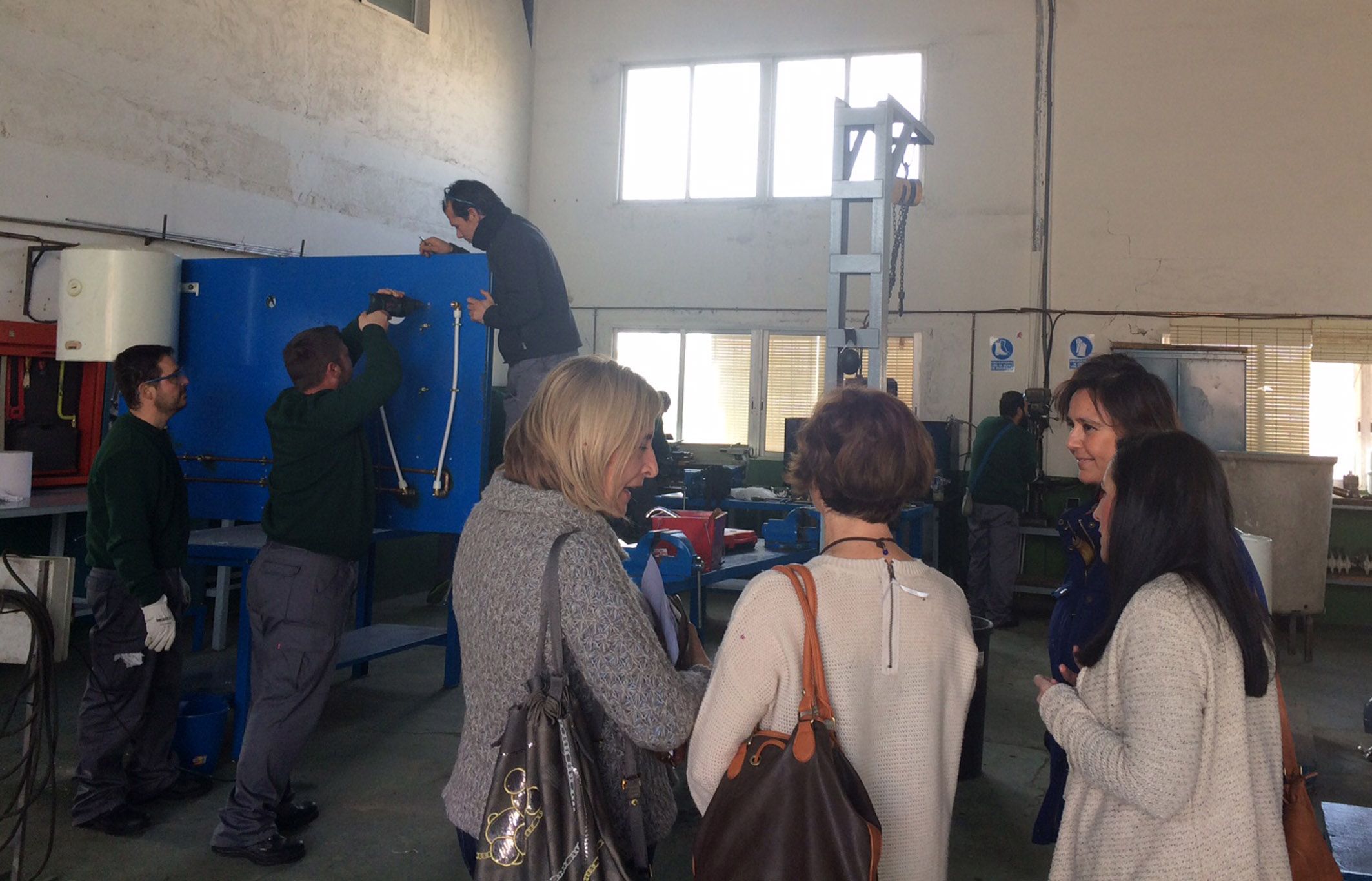 Un taller de fontanería y calefacción-climatización doméstica forma a 15 alumnos en LasTorres de Cotillas2
