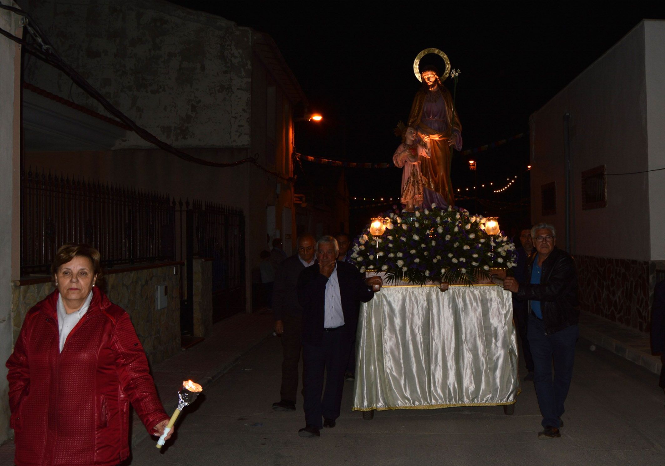 Procesión San José - bº La Condomina de Las Torres de Cotillas3