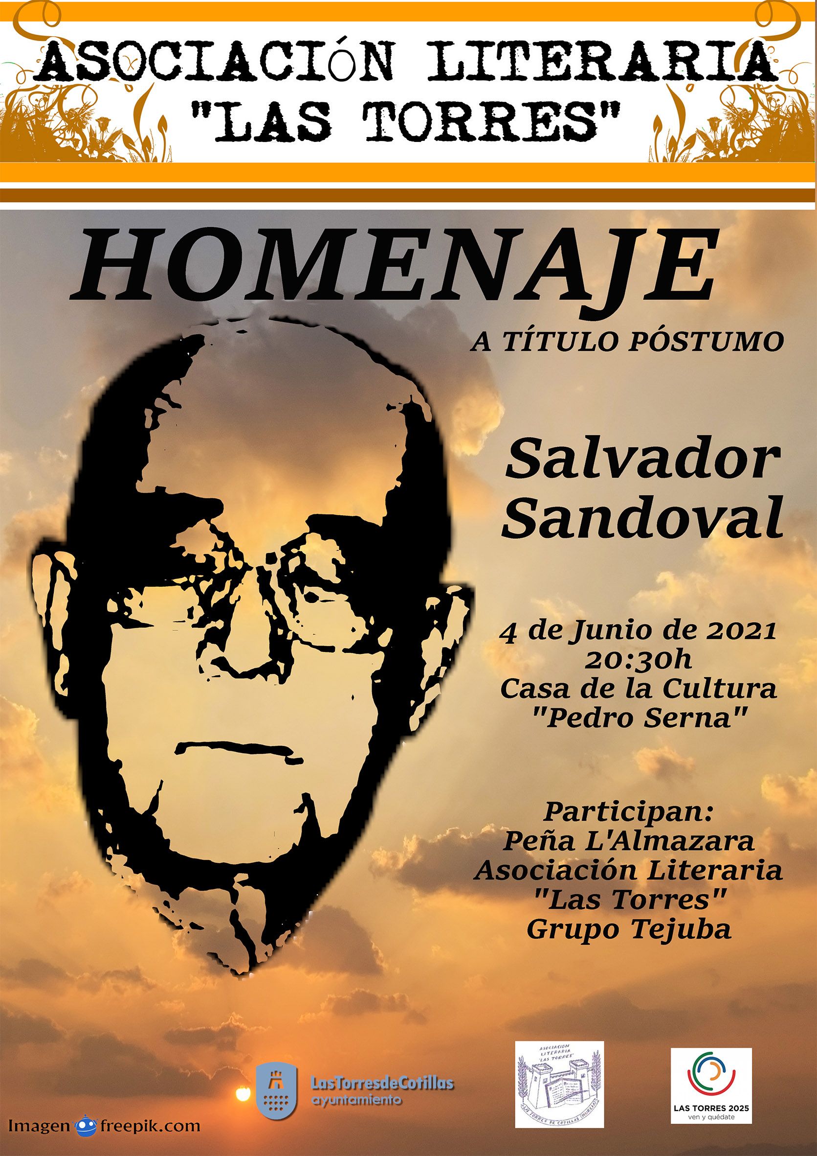 Las Torres de Cotillas Homenaje póstumo Salvador Sandoval