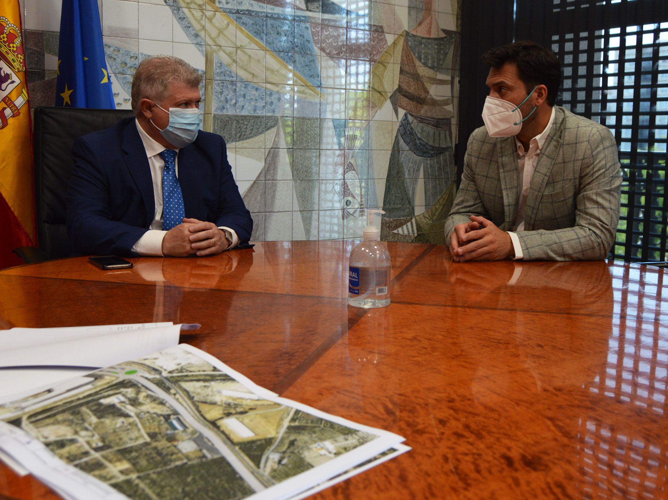 El Ayuntamiento de Las Torres de Cotillas recibe el apoyo del delegado del Gobierno a su diseño del trazado de la N 3442