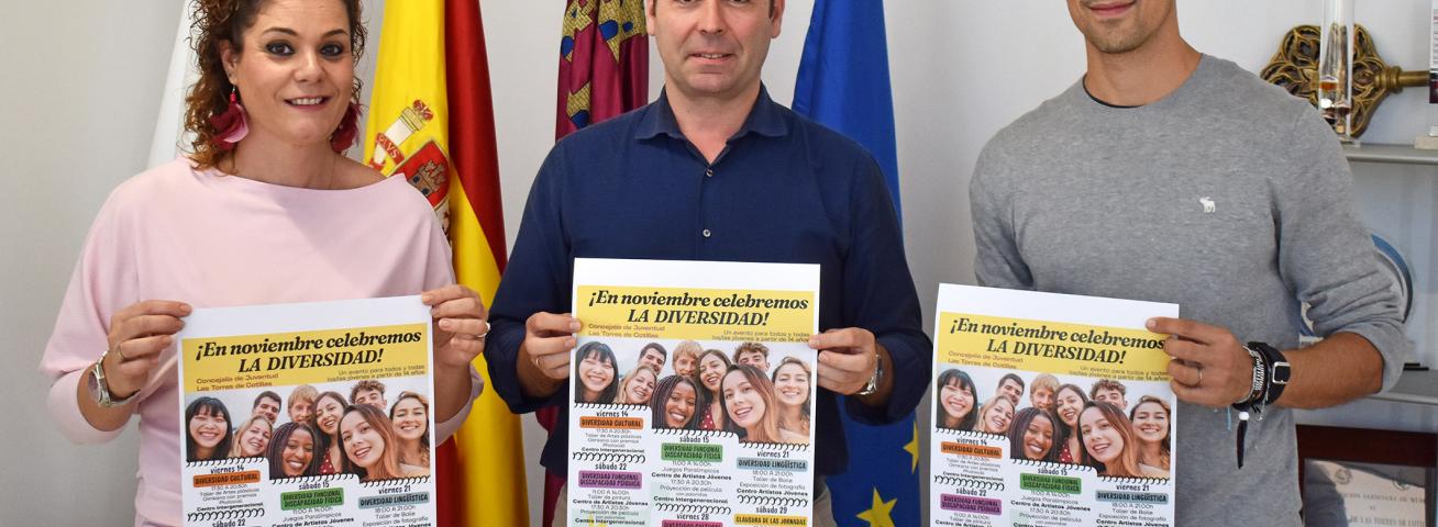 La Concejalía de Juventud propone la la campaña “Jóvenes por la diversidad” con diversas actividades lúdicas gratuitas