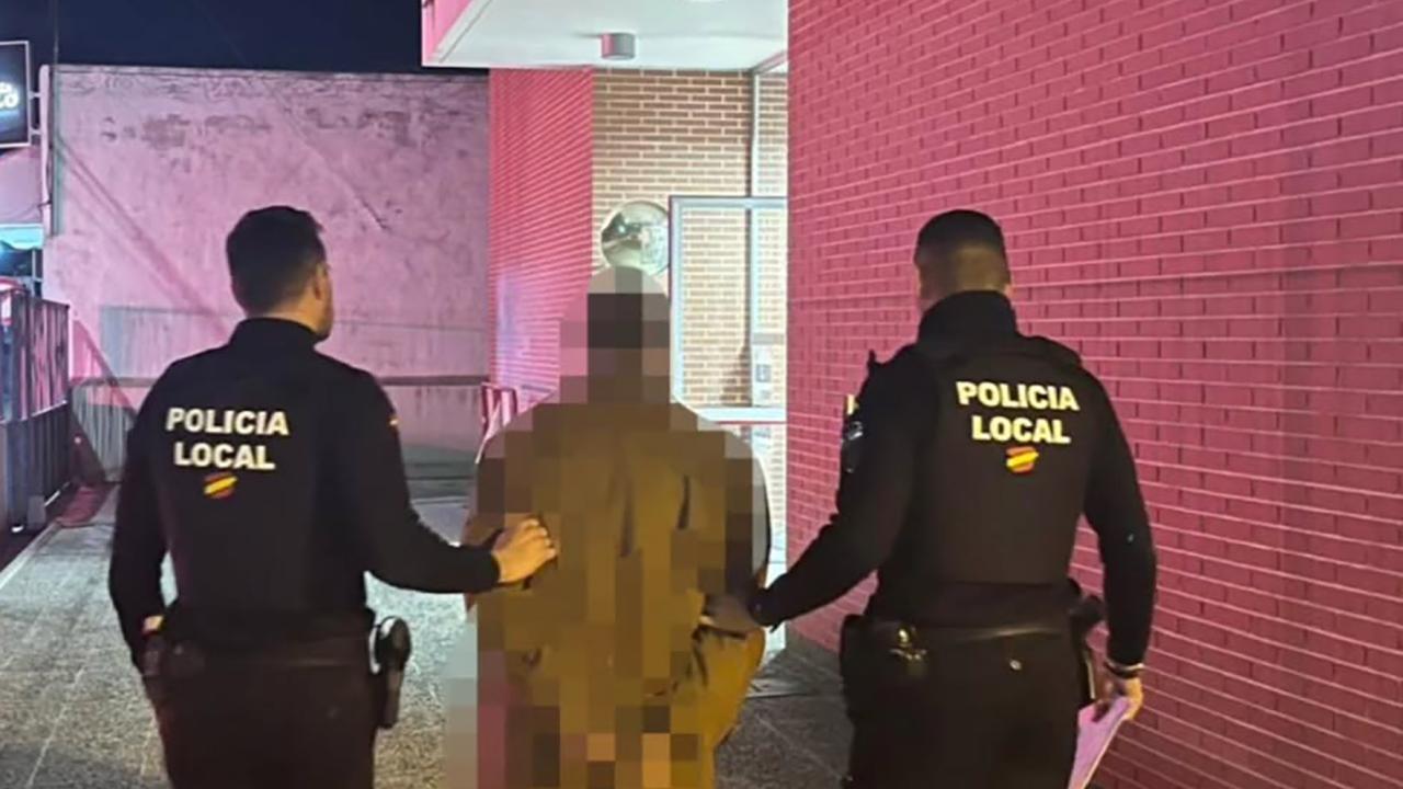 La Policía Local detiene a un individuo por robo con fuerza y quebrantamiento de condena