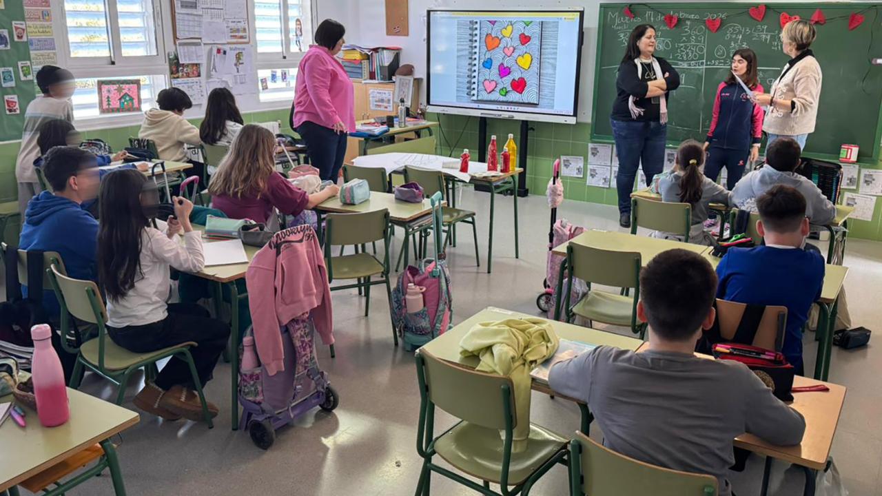Alumnos del colegio Joaquín Cantero le escriben al alcalde en un ejercicio de redacción de cartas formales