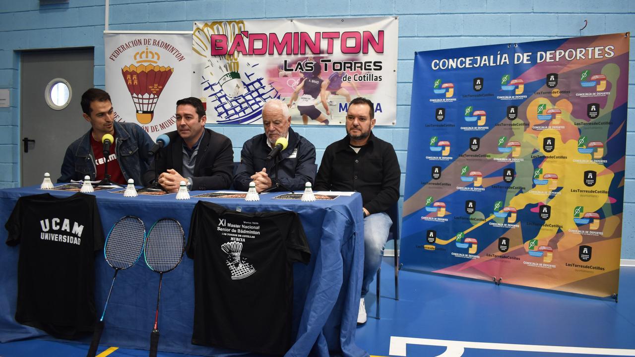 El bádminton español mirará a Las Torres de Cotillas con el XI TOP Máster Sénior