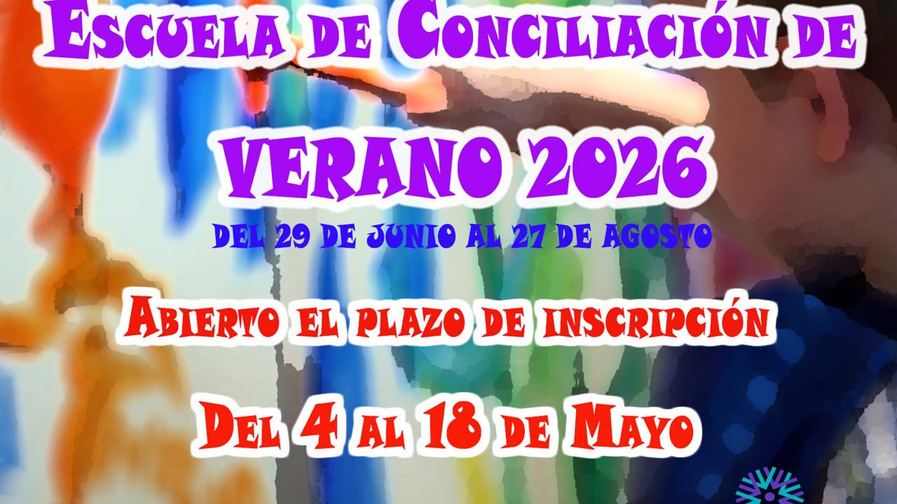 El Concilia Ocio Verano ofrecerá 420 plazas entre julio y agosto para favorecer la conciliación de la vida laboral y familiar