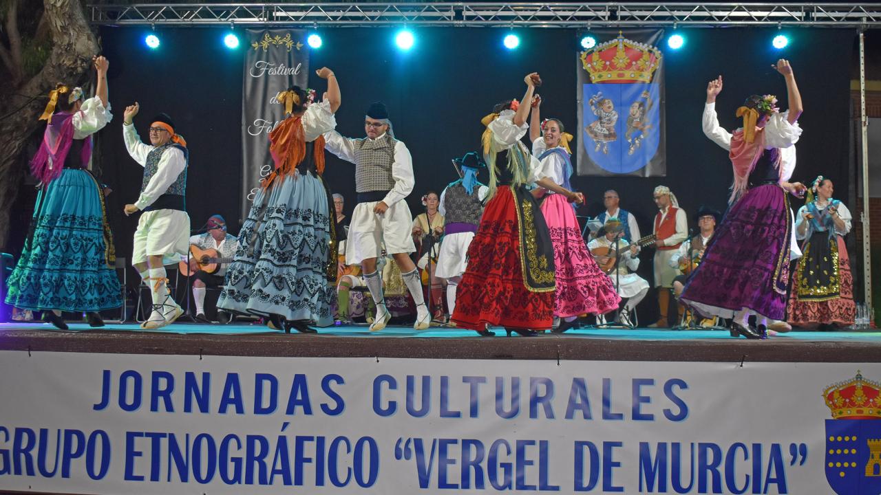 Las Jornadas Culturales del Vergel de Murcia concluyen con su Festival Nacional de Folklore