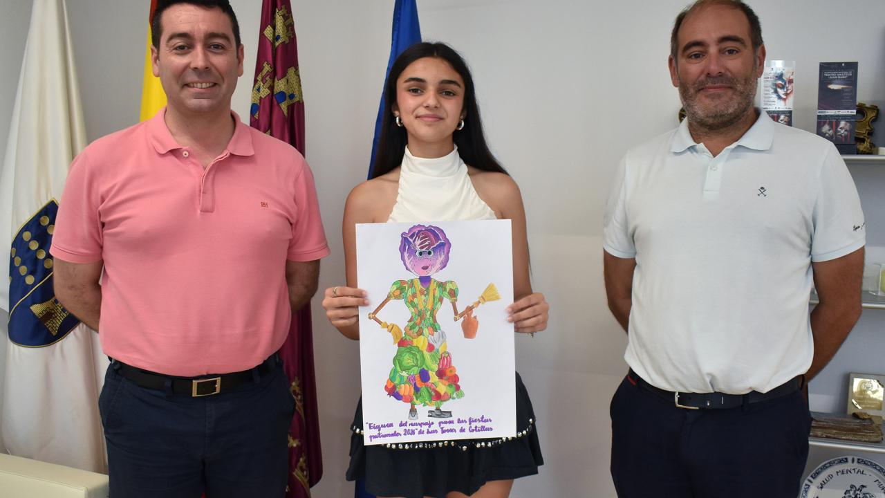 “Lombardina”, el dibujo de Claudia Tortosa Cantero, guiará el diseño del Raspajo de las fiestas patronales 2026