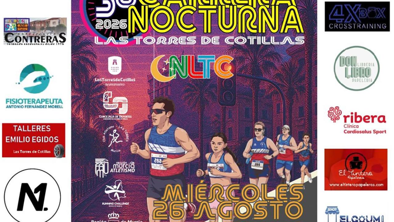 La carrera popular nocturna de las fiestas torreñas festejará su 30ª edición