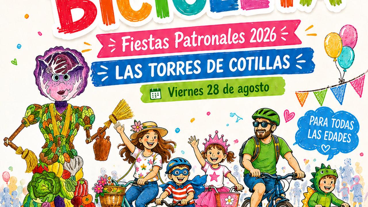 El Día de la Bicicleta volverá a combinar deporte, creatividad y convivencia durante las fiestas patronales