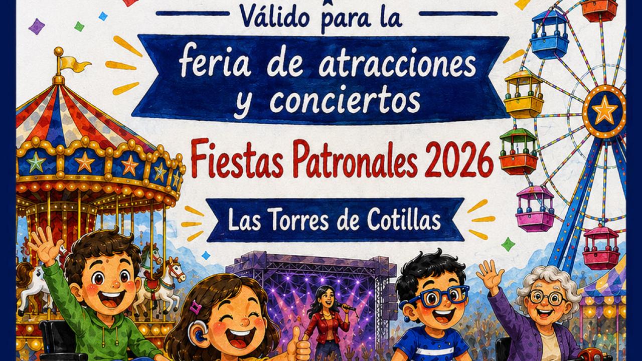 Las personas con discapacidad dispondrán de un “fast pass” para la feria y los conciertos de las fiestas patronales 2026