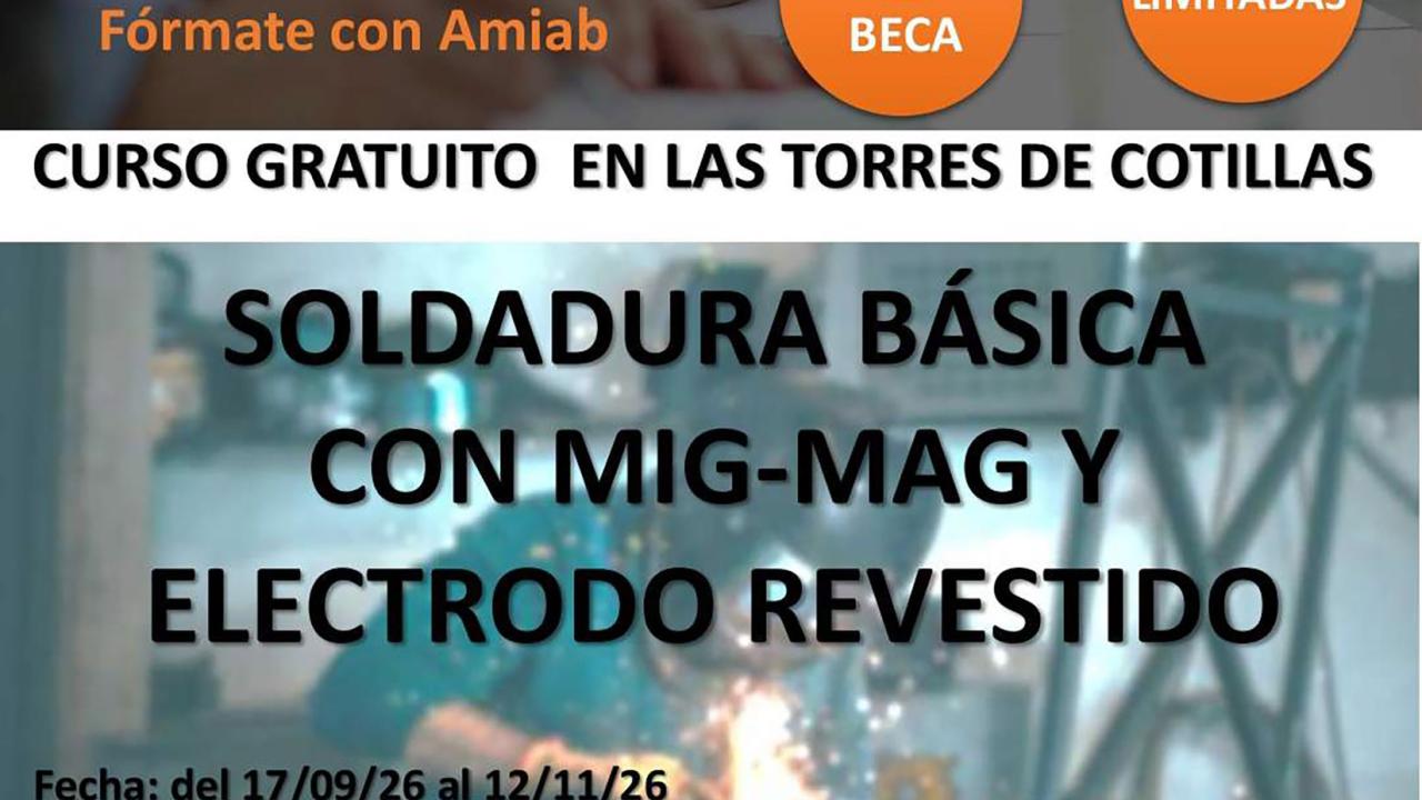 Las Torres de Cotillas ofrece un curso gratuito de soldadura para personas desempleadas