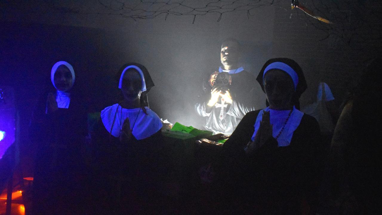 El colegio Susarte se lo pasa "de miedo" con su fiesta de Halloween