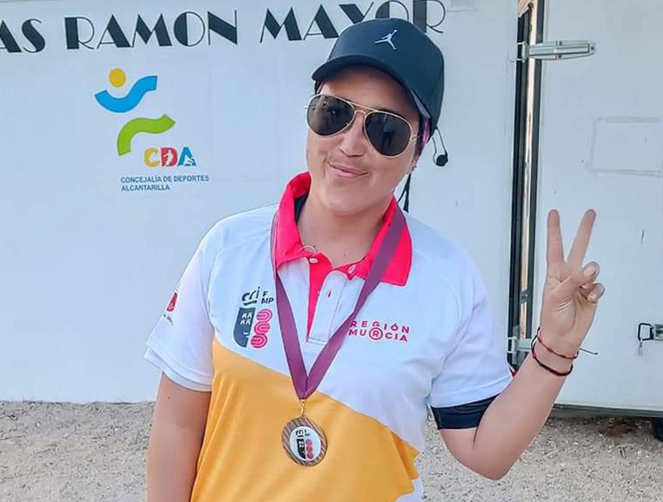 La torreña Irene Clara Bermúdez se proclama campeona regional de petanca