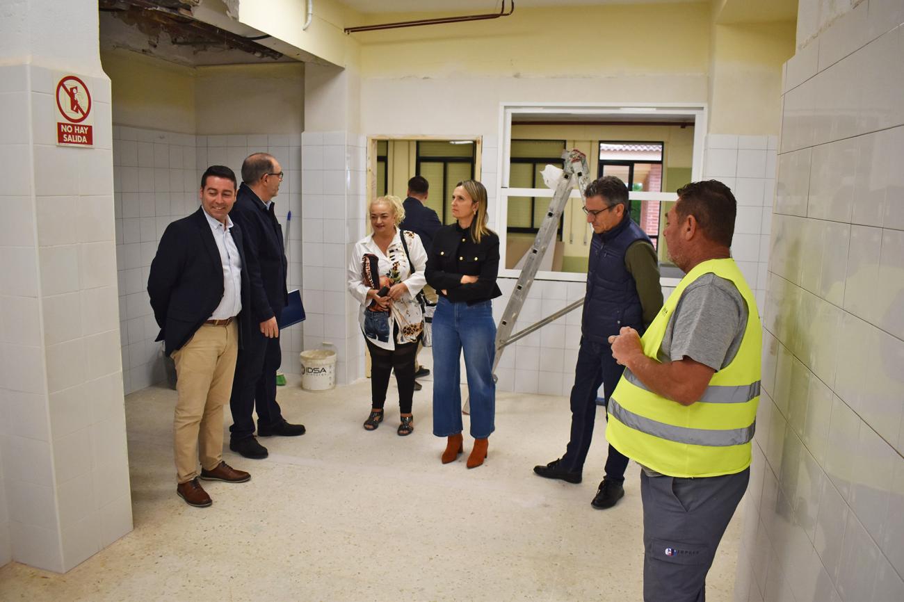 Comienzan las obras del comedor escolar del Valentín Buendía, con el que todos los colegios torreños ofrecerán este servicio