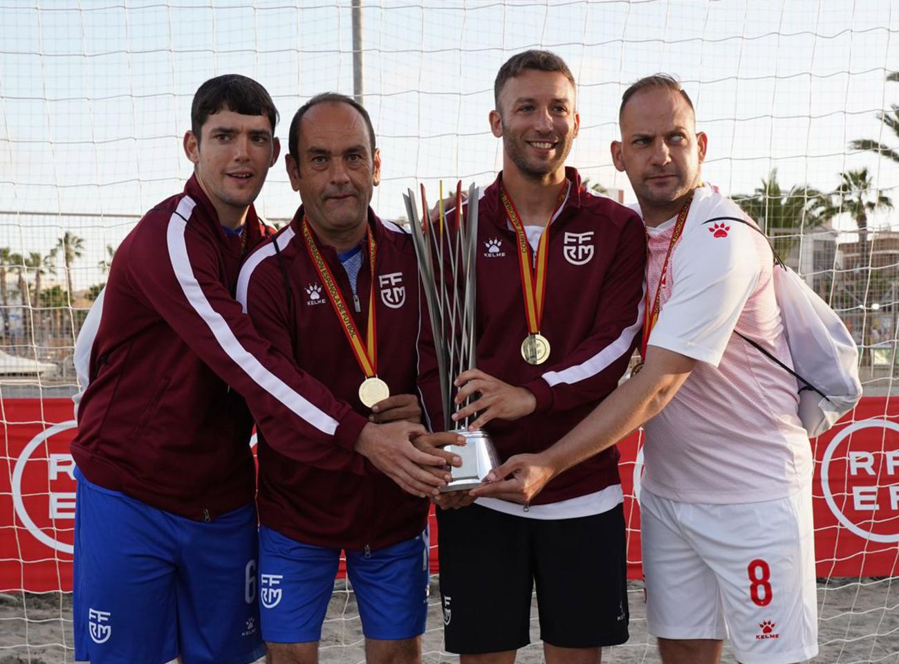 Tres jugadores del Atlético Torreño logran el bronce nacional con la selección murciana de fútbol de diversidad funcional