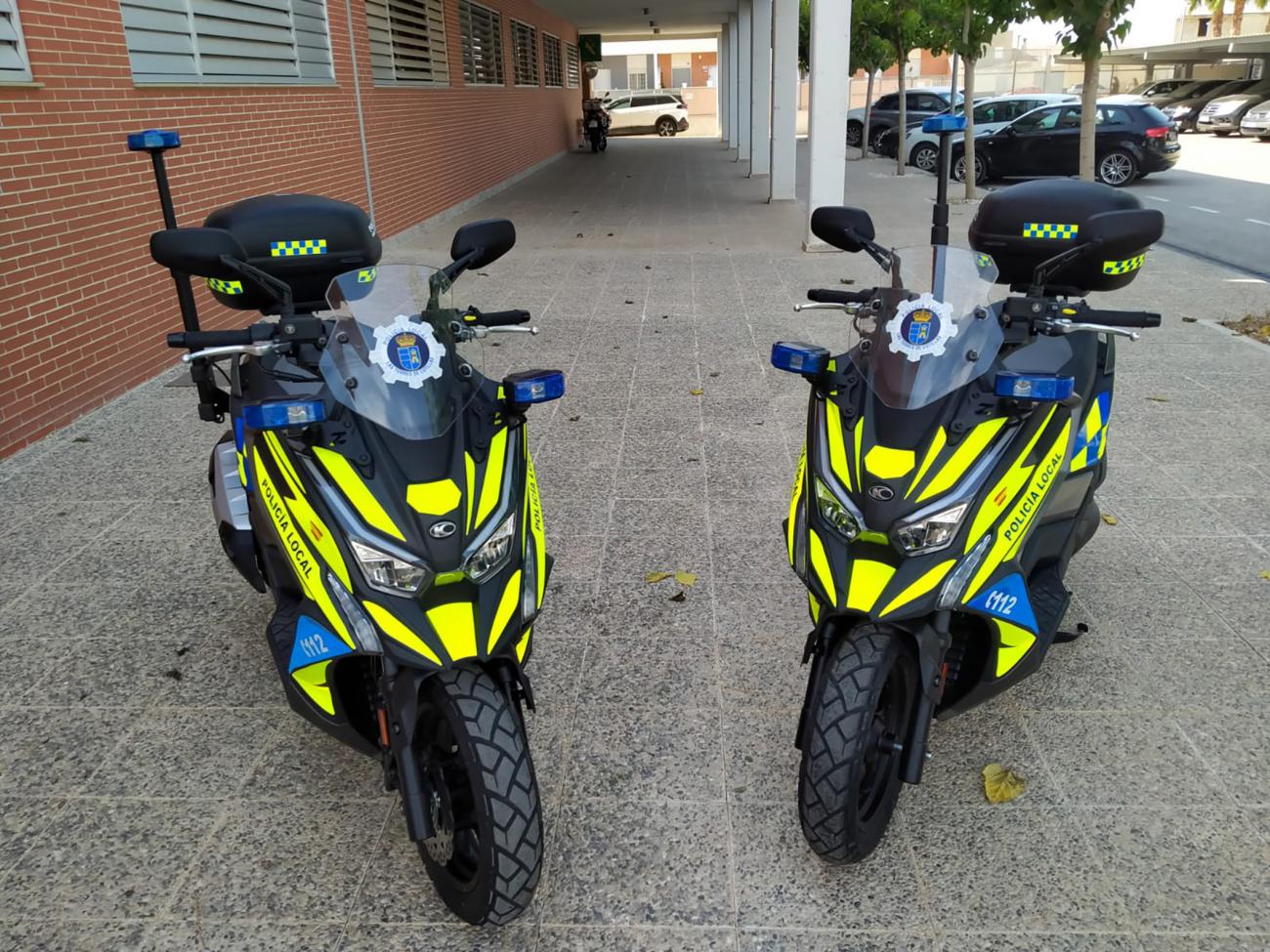 La Policía Local ya dispone de dos nuevas motocicletas para su servicio