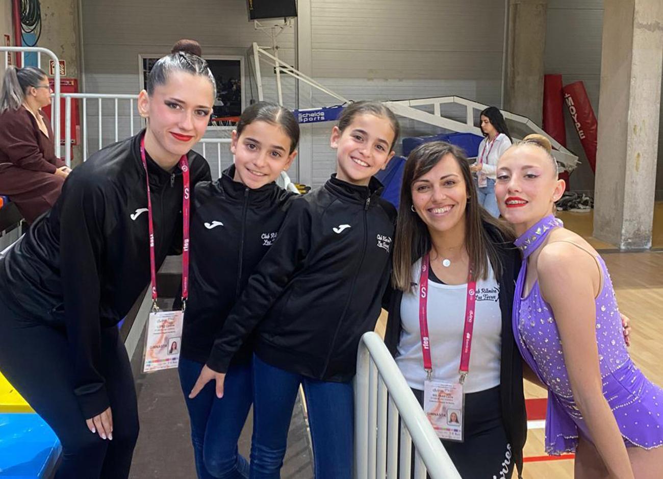 Dos juveniles torreñas participan en el campeonato de España de gimnasia rítmica base