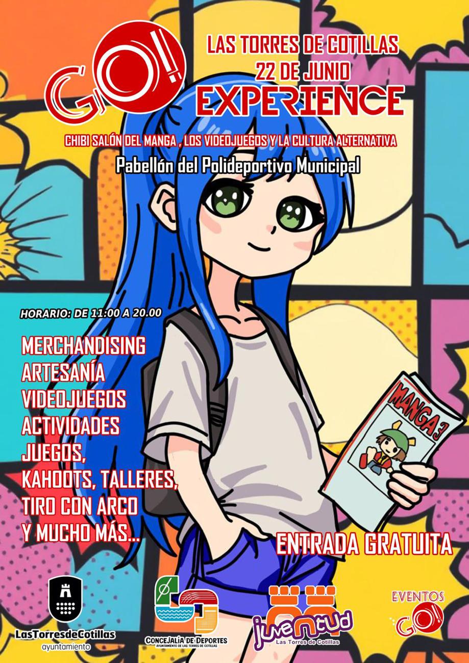 El manga, los videojuegos y la cultura alternativa llegan a Las Torres de Cotillas de la mano del “Go! Experience”