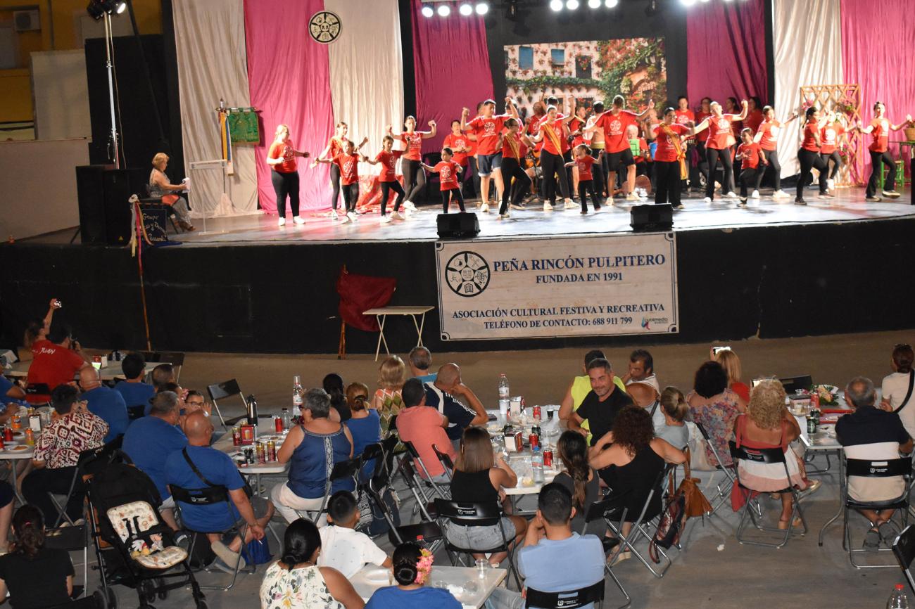Arranca la XXXIV Semana Cultural de la peña Rincón Pulpitero con el festival de folklore infantil y juvenil Pedro Martínez Tovar