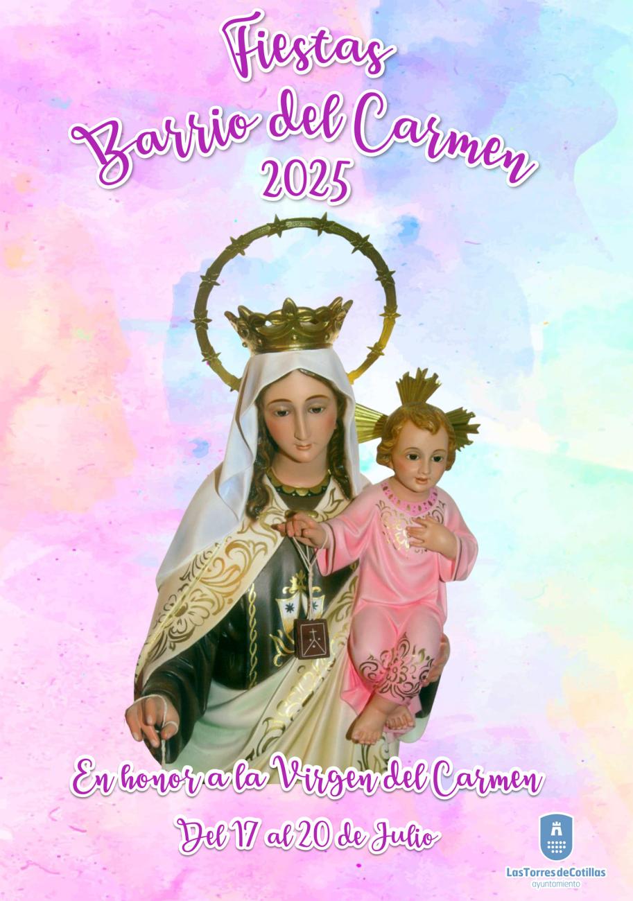 Llegan las tradicionales fiestas patronales del barrio del Carmen