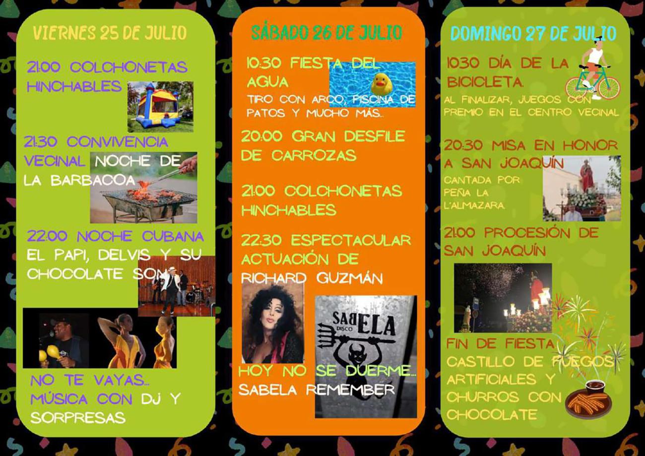 La Loma se prepara para celebrar sus fiestas en honor a San Joaquín