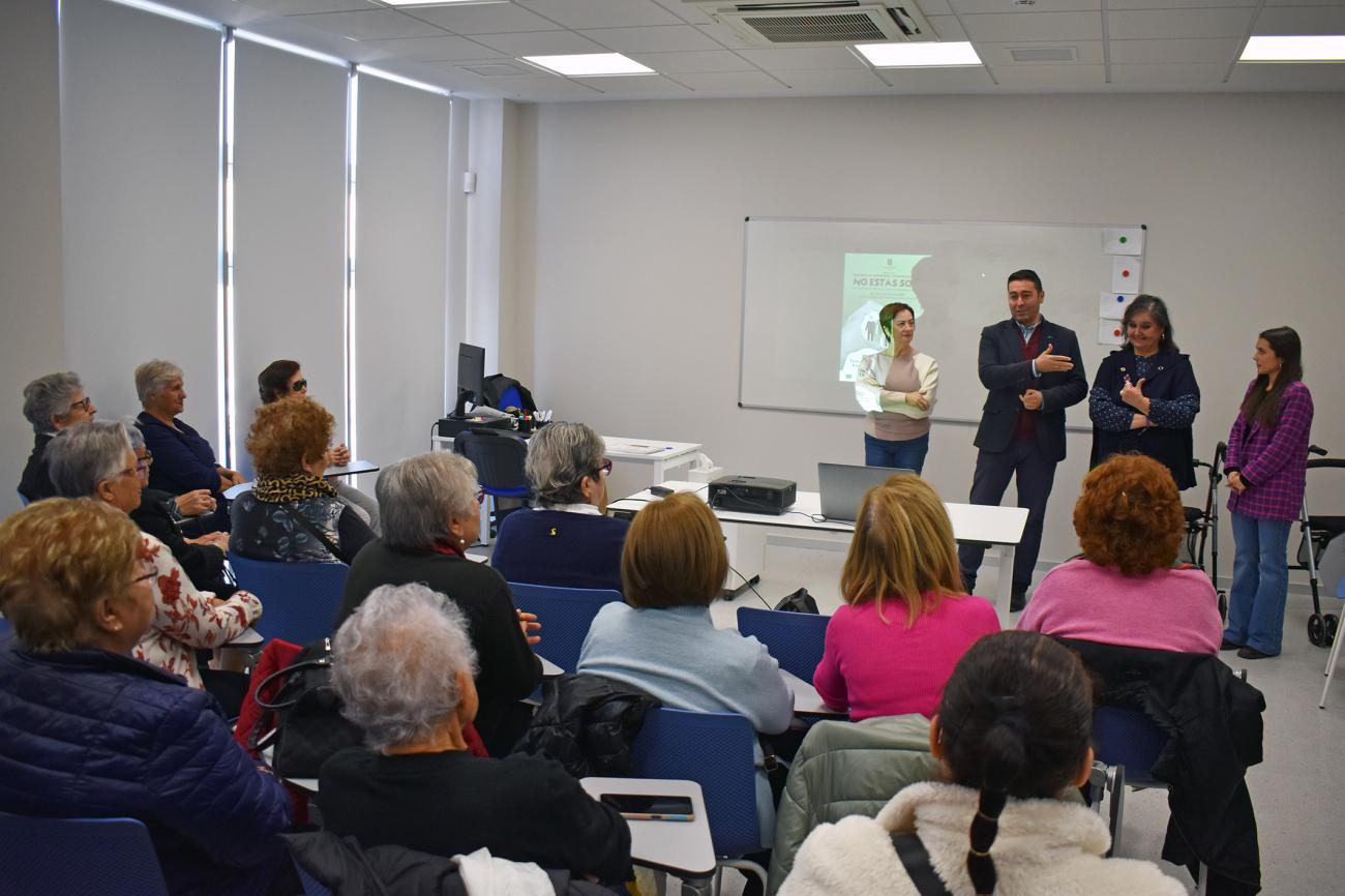 Concluye el programa municipal para combatir la situación de soledad no deseada de personas mayores