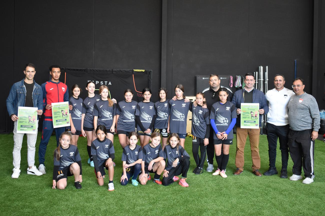 El Cotillas CD celebra su campus de Navidad de fútbol femenino con el apoyo de la Concejalía de Deportes