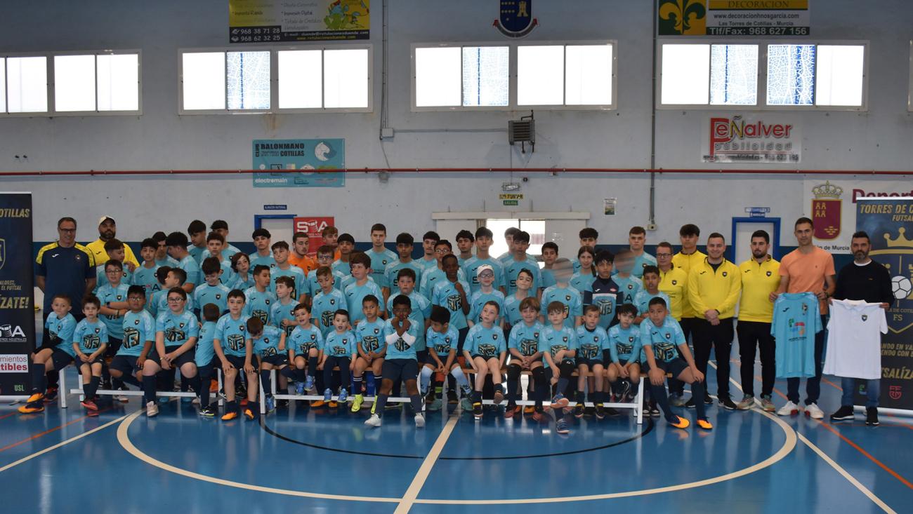 El Torres de Cotillas Futsal presenta sus equipos de la temporada 2025-26