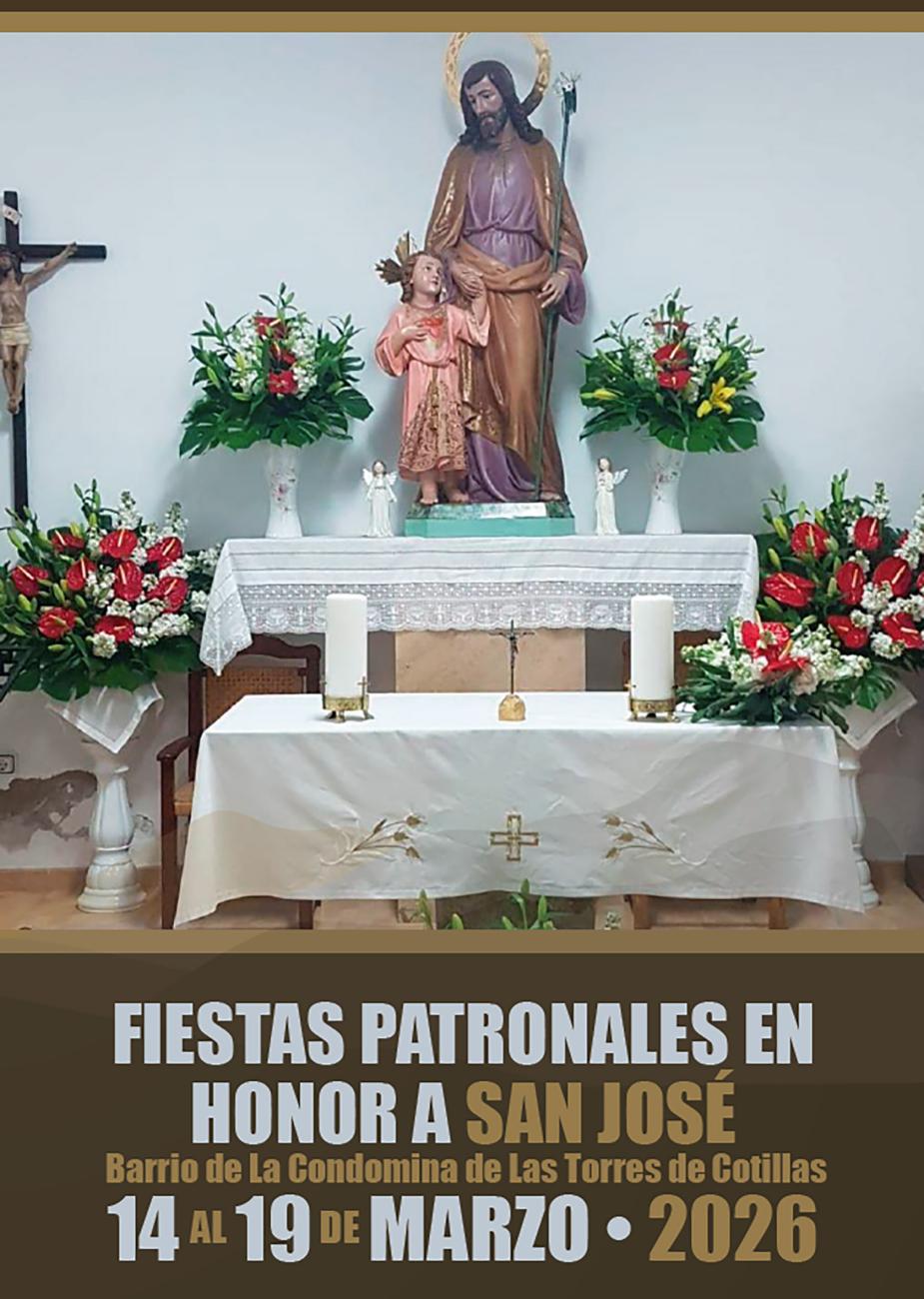 El barrio de La Condomina, preparado para sus tradicionales fiestas en honor a San José