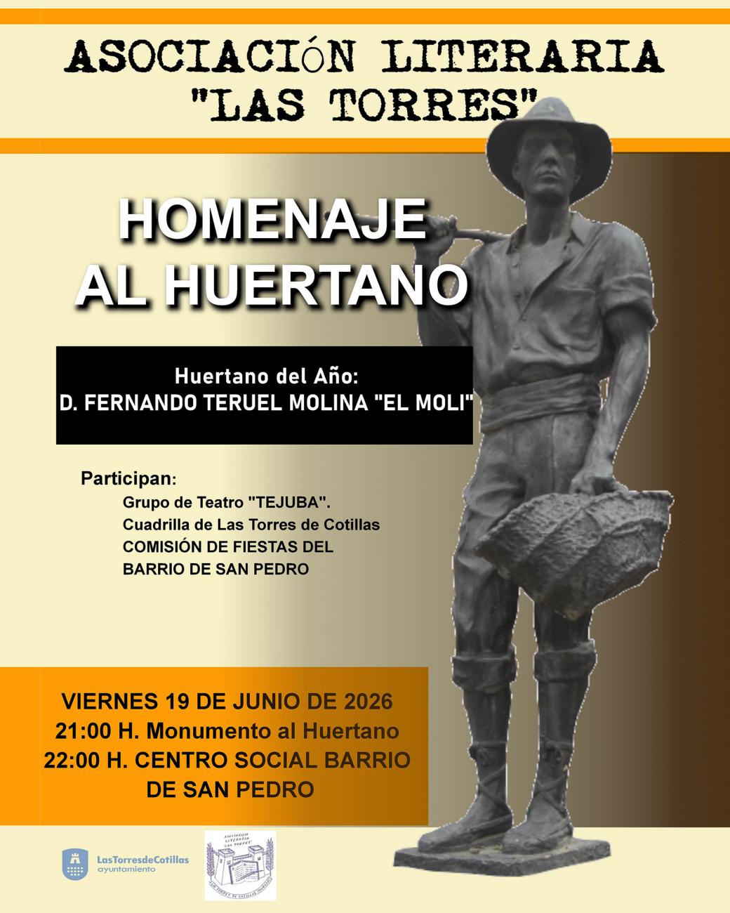Tradición, poesía y música popular en el homenaje al huertano