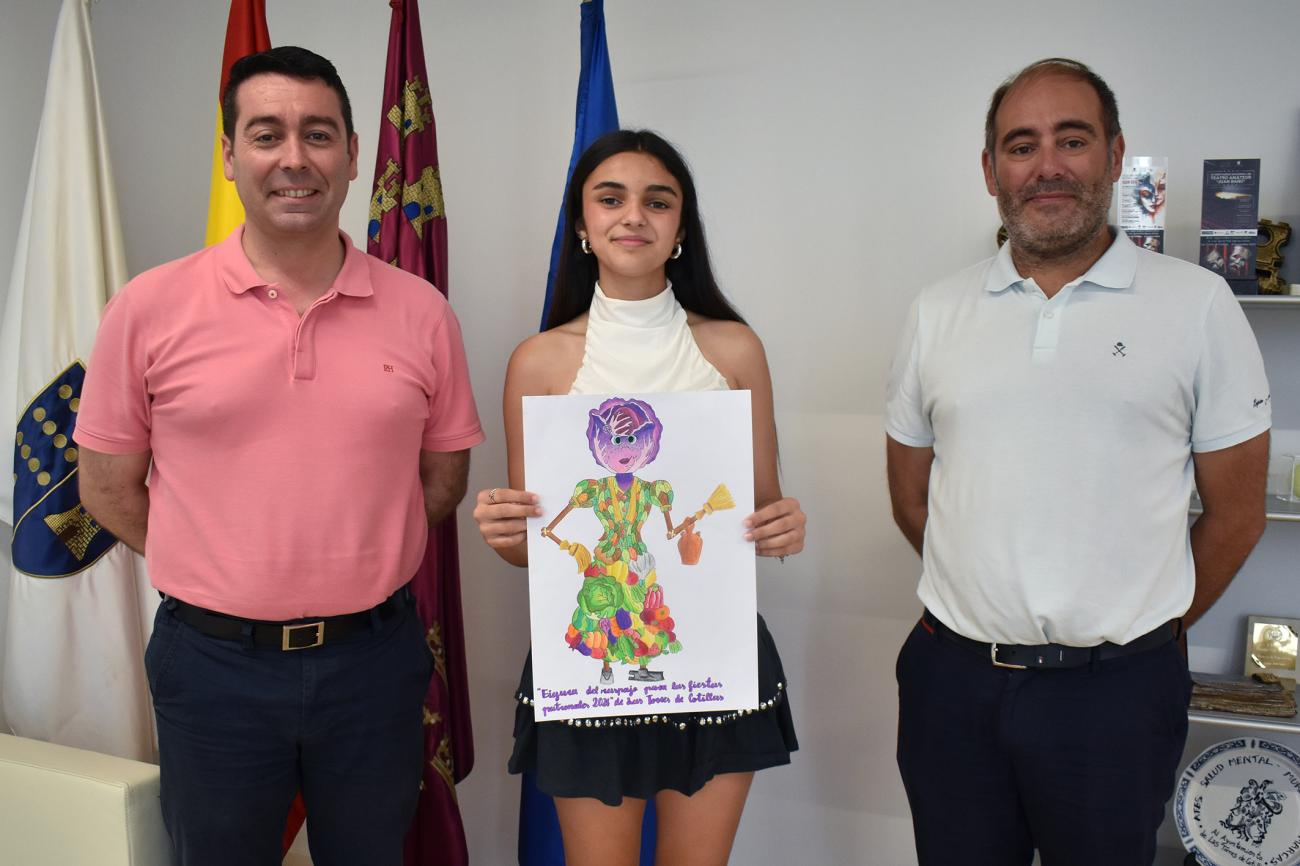 “Lombardina”, el dibujo de Claudia Tortosa Cantero, guiará el diseño del Raspajo de las fiestas patronales 2026