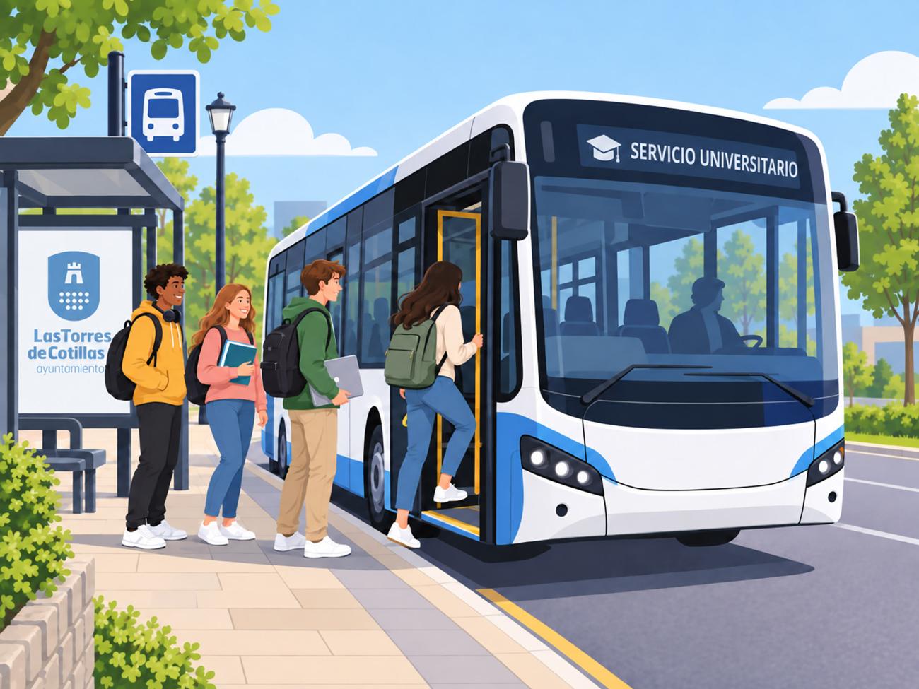 El Ayuntamiento garantizará el transporte universitario hasta la puesta en marcha de la línea 34